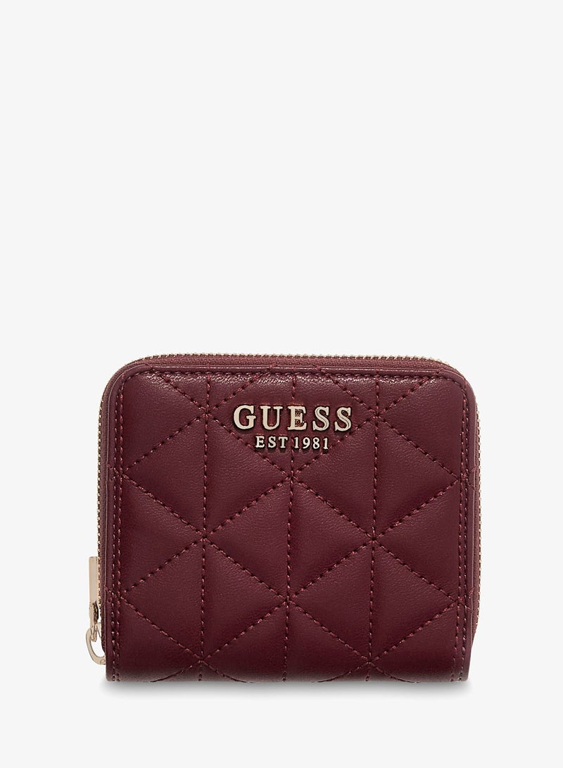 GUESS Paisleigh Small Zip Around Wallet - Image 1